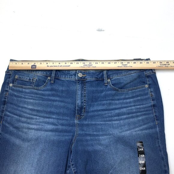 NEW Torrid Women's Jeans Perfect Boyfriend Ankle Stretch size 24 length 28" - Picture 5 of 9